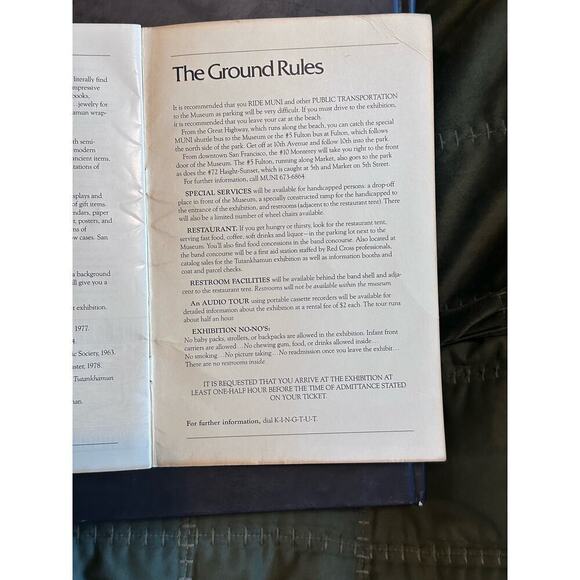 The Treasures of Tutankhamun in San Francisco 1979 Official Guide - Picture 6 of 6